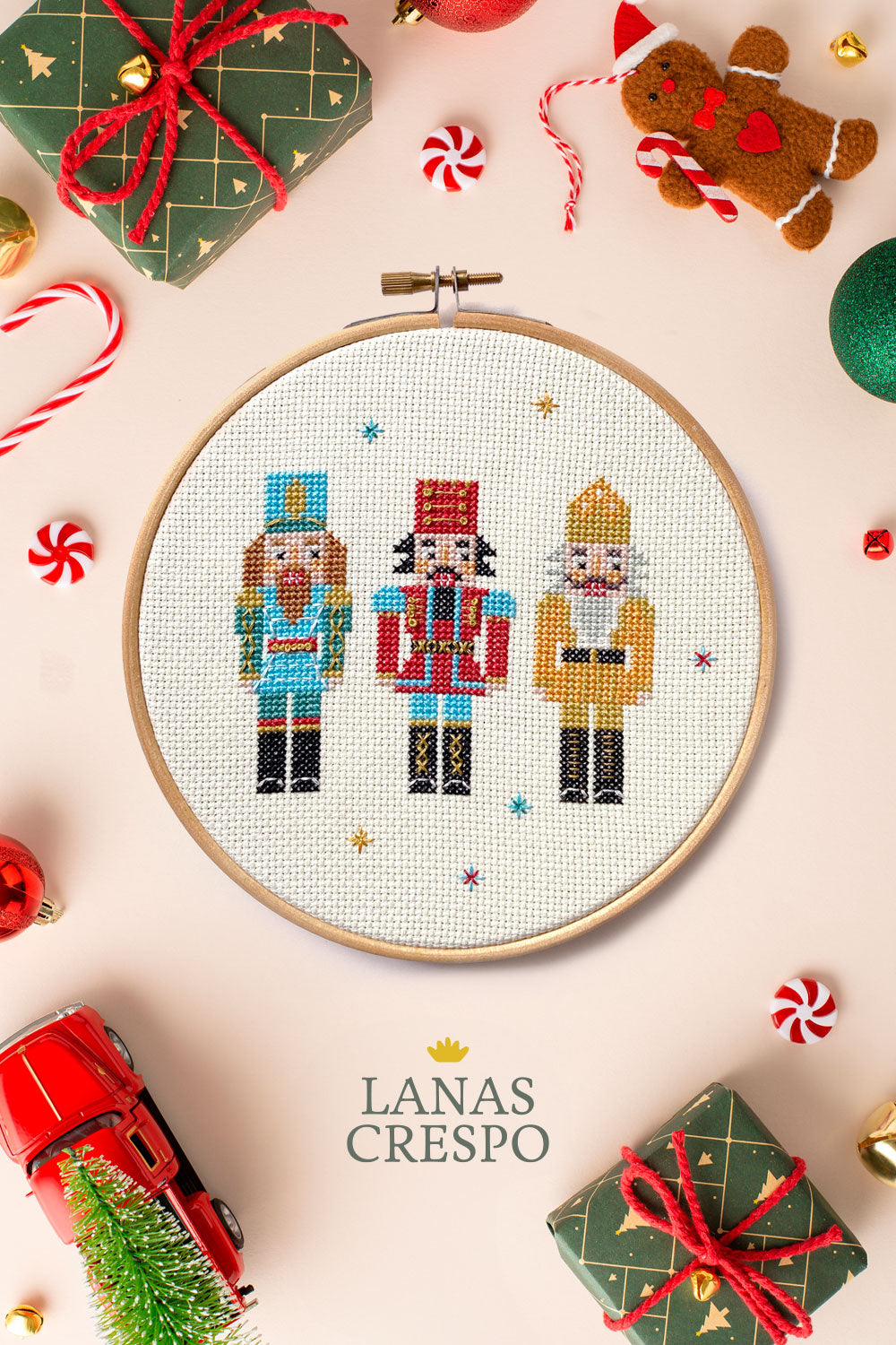 Nutcracker Christmas Pattern -PDF Instant Download