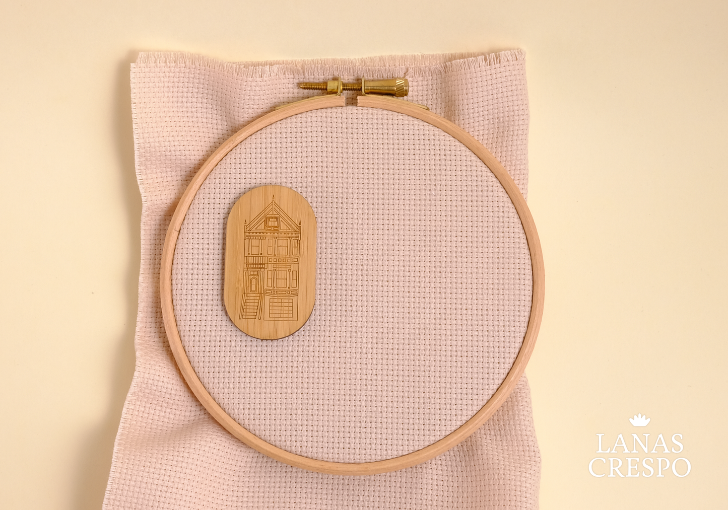 San Francisco Victorian House Magnetic Needle Minder