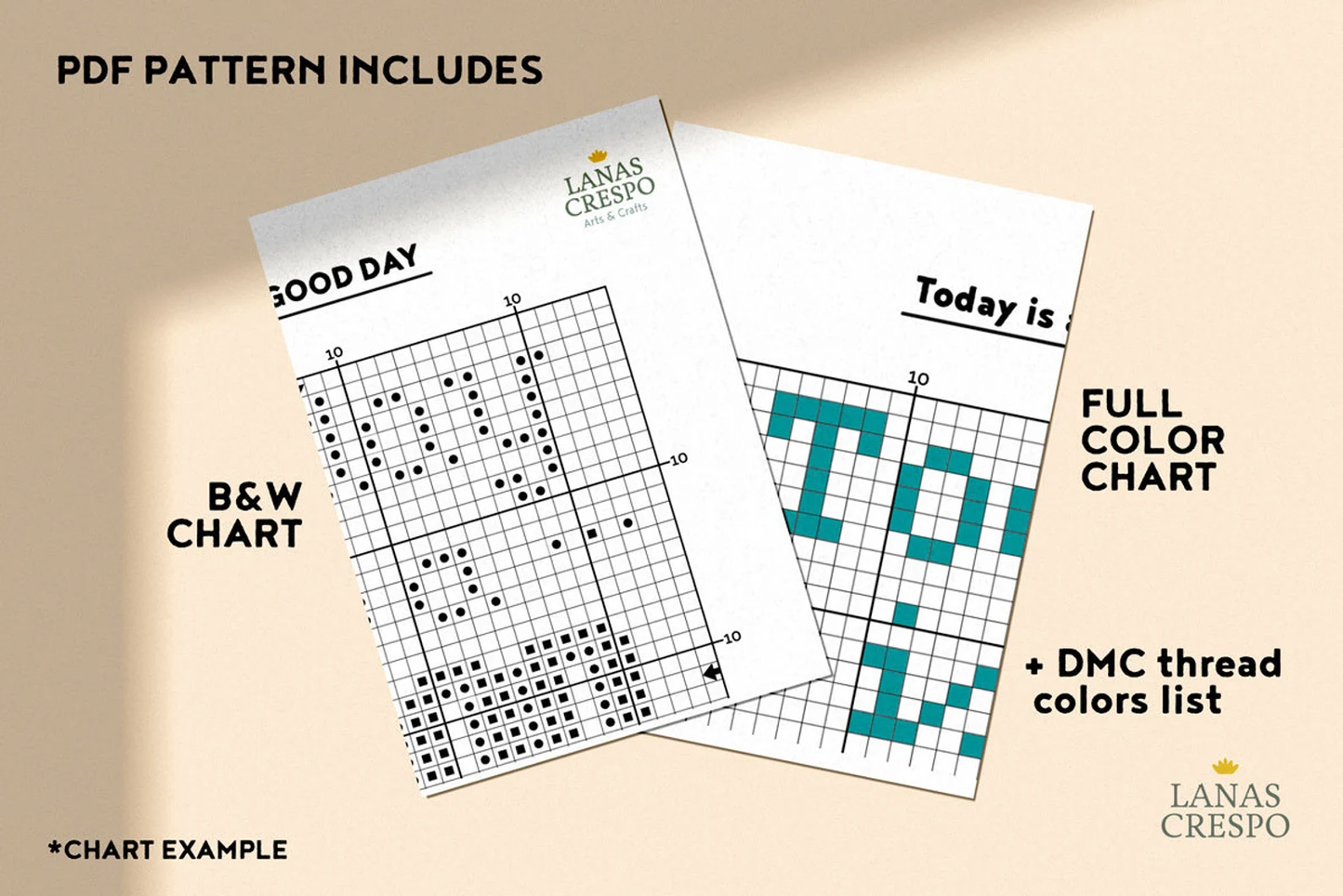 Brendan Fraser Movie Characters Cross Stitch Pattern - PDF