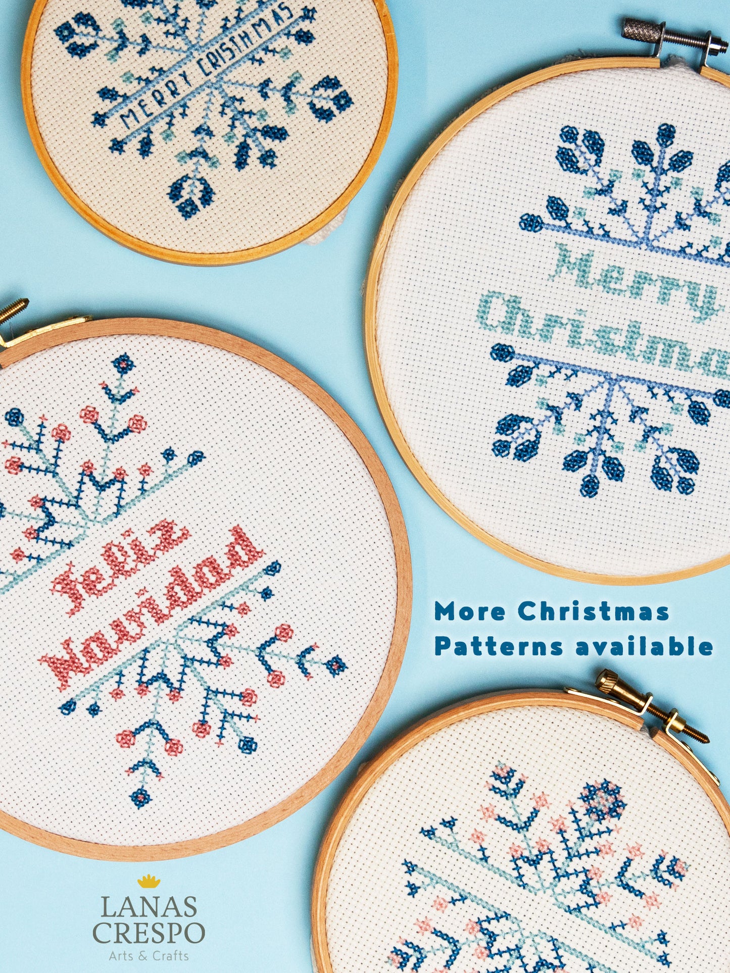 Christmas Snowflake Pattern, Holiday Ornament - PDF Instant Download